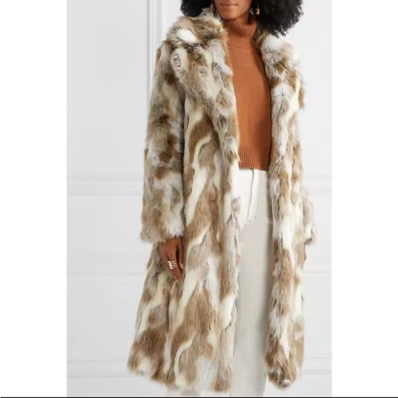 None Jackets & Blazers - Stylish real Fur Coat